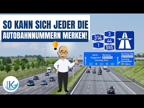 Nummerierung der Bundesautobahn: So funktioniert das deutsche Straßensystem!
