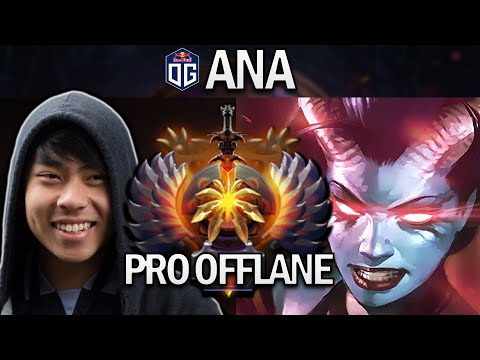 OG.ANA QUEEN OF PAIN - PRO OFFLANE - DOTA 2 7.27 GAMEPLAY
