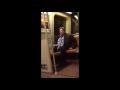 To The Window To The Wall Drunk Guy On The Subway