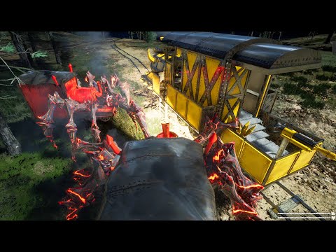 HELL CHARLES VS CHARLES (Play As Hell Charles Co-Op Multiplayer) - Choo-Choo Charles 2