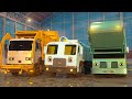 Learn About Waste Recycling And Disposal With George Toby Teal The Garbage Trucks A DAY AT WORK