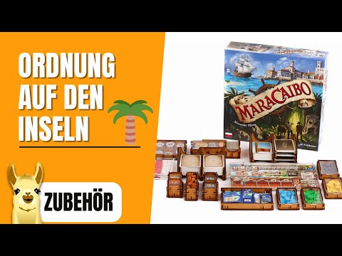 👉 Maracaibo eRaptor Insert / Rezension / Brettspielzubehör /
