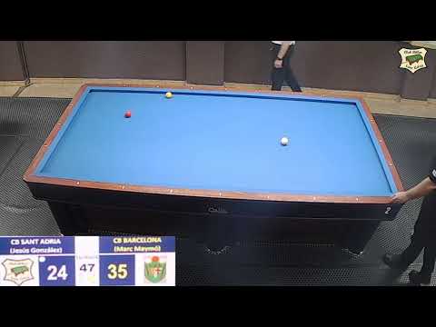 LIGA NACIONAL 3 BANDAS 2ªDIV -  SANT ADRIÀ VS BARCELONA