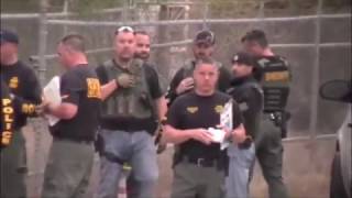 Surviving Police Encounters Federal Agents harasses Cameraman JC Playford @ huge bust