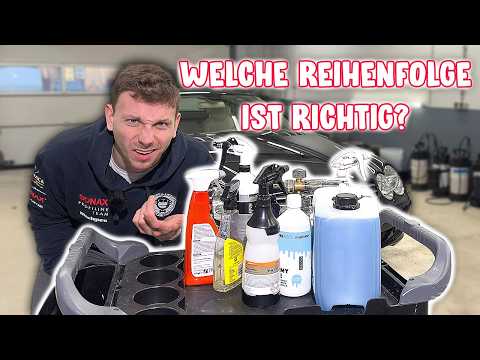 Die #1 Regel für Autopflege! So nutzt du Reiniger & Pflegeprodukte RICHTIG! 🚗✨