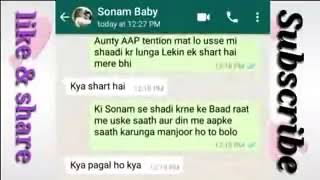 Gf💏 ki mom Ko blackmail krke pataya gf ke saath