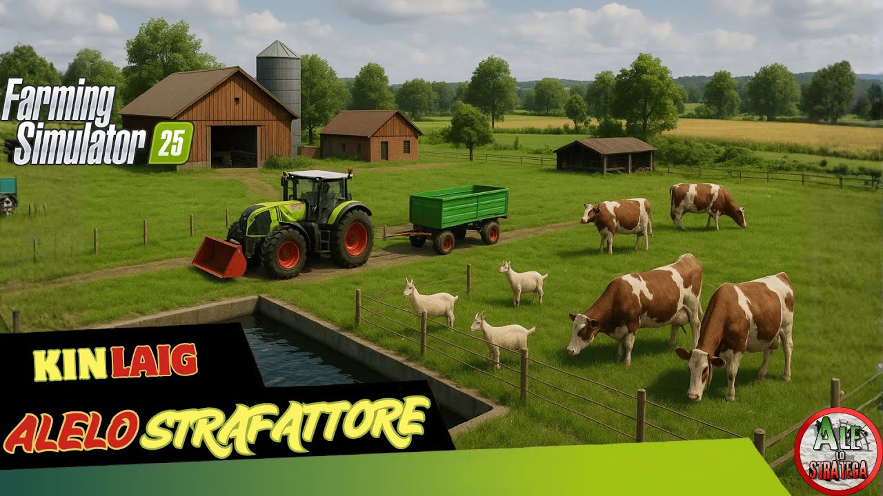 INIZIA UNA NUOVA AVVENTURA || FARMING SIMULATOR 25 gameplay ITA || KINGLAIG #1