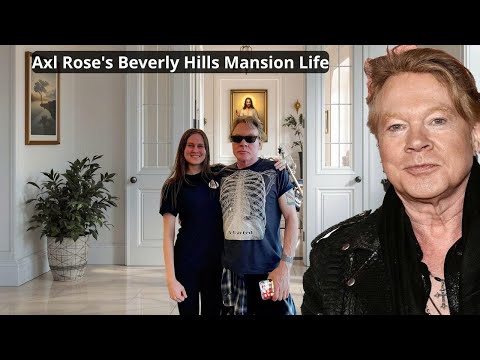 Axl Rose’s Beverly Hills Villa Life — Fame, Fortune, and the Private World of a Rock Icon.