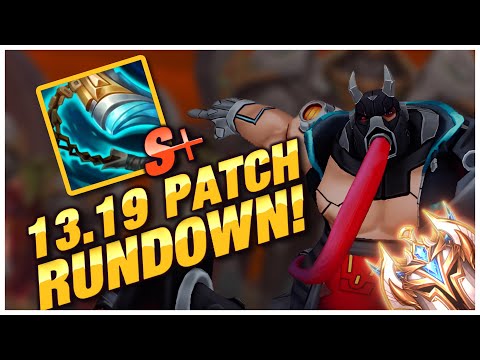Challenger Urgot patch rundown 13.19 !