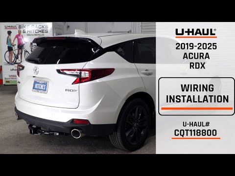 2019-2022 Acura RDX | U-Haul Trailer Wiring Installation | CQT118800