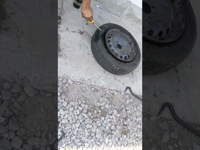 Как Накачать Бескамерное Колесо На Самокате