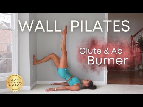 Wall Pilates Beginner Workout | 28 Day Wall Pilates Challenge- Day 1