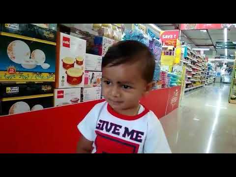 Aroush shopping Birthday song