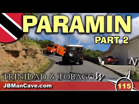 PARAMIN TRINIDAD and Tobago Part 2 Road Trip Caribbean JBManCave.com