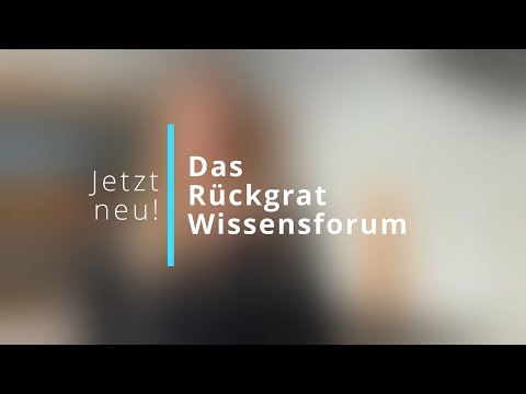 Jetzt neu! Das Rückgrat Wissensforum / Rückgrat Kenzingen
