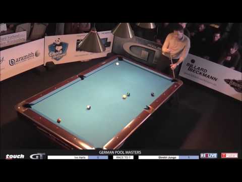 Ivo Aarts vs Dimitri Jungo German Pool Masters 2016/2017 powered by REELIVE