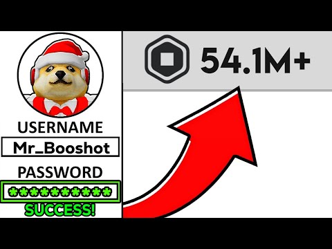 YOU Can Login To MY ROBLOX ACCOUNT..