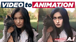 Download the video "Using A.I to Convert Real Footage To Animation | Computer Generated Cartoonization"