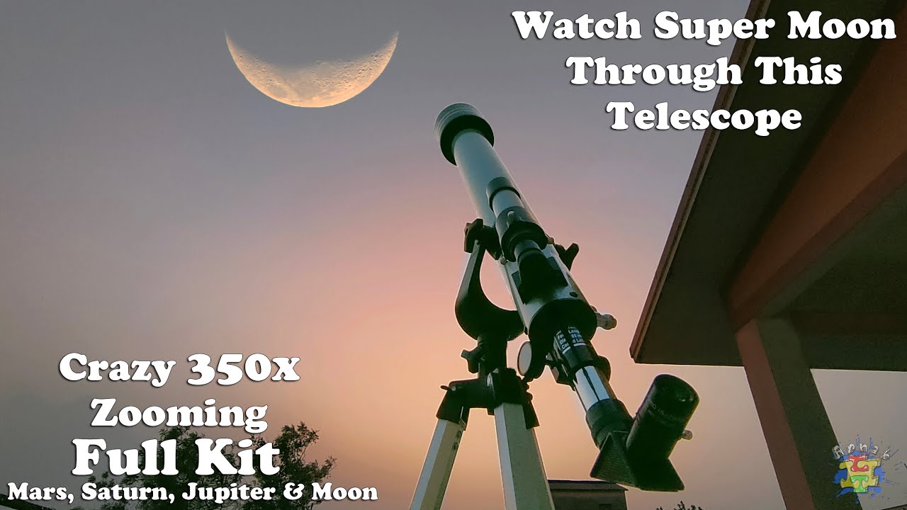 Best Refractor Telescope Step By Step 🔭| F70060 Anand Traders Telescope 350x Zoom Best For Beginners