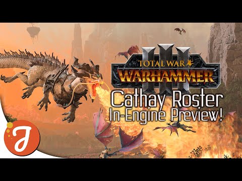 CATHAY IN-GAME ROSTER PREVIEW || Stats // Spells // Abilities || Total War: WARHAMMER III