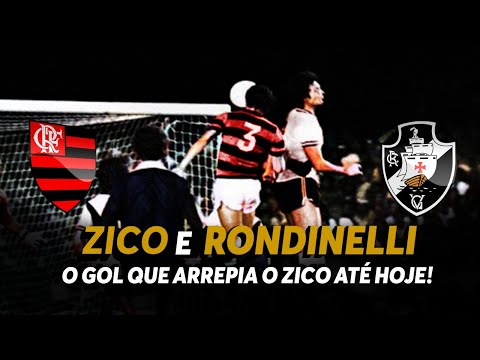 Flamengo 1 x 0 Vasco 1978 - O gol que libertou a geração de ouro do Mengão (ZICO e RONDINELLI)