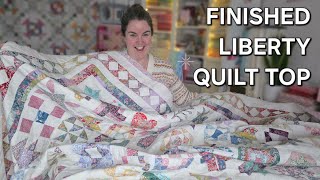 THIS QUILT TOP TOOK 18 MONTHS! Alice's Wonderland Sampler Quilt