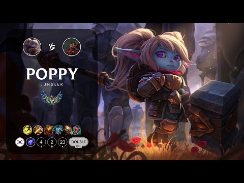 Poppy Jungle vs Graves - KR Challenger Patch 14.5