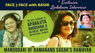 Face 2 Face with Rashi - Guest: Aparajita Bhooshan, Actress, Writer & Motivational Speaker video