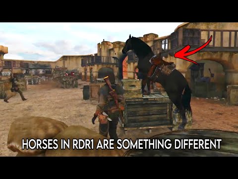 Horses in Rdr1 are so Majestic | Rdr1