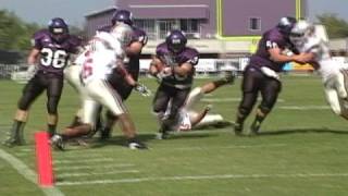 preview picture of video 'SBU Bearcat Football 2008 - Game 7 - Homecoming 2008'