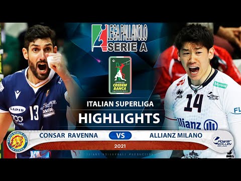 Consar RCM Ravenna vs Allianz Milano | Highlights Italian  Superliga | HD