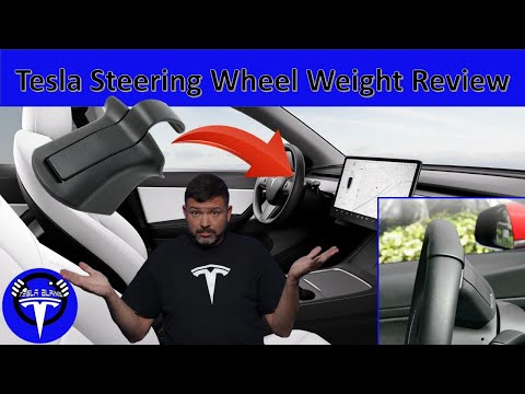 Tesla Steering Wheel Weight for Autopilot review!