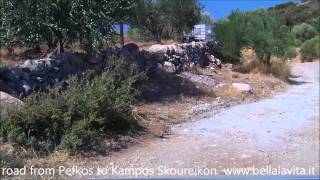 preview picture of video 'samos 2013 road from Pefkos to Kampos Skoureikon'