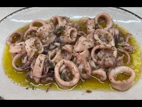 CALAMARES EN SALSA DE LIMÓN