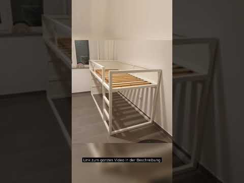 BEST Ikea KURA bed makeover - IKEA DIY ideas