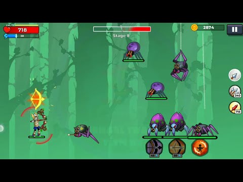 The Archers 2 Dungeon Stage 6, 7, 8, 9 GamePlays