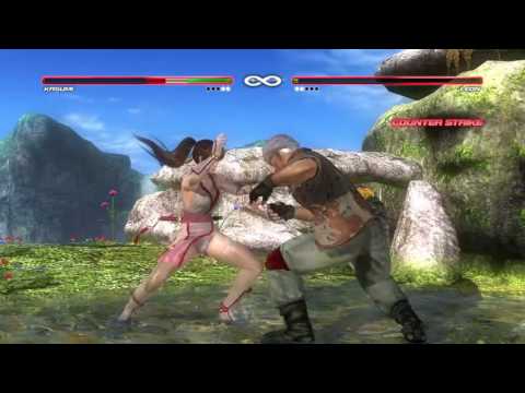 DEAD OR ALIVE 5 Last Round Kasumi vs Leon