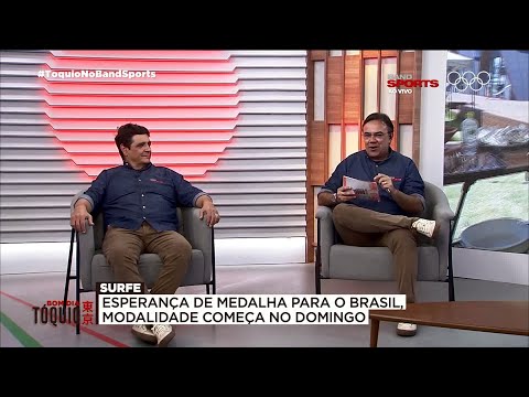 LUIZ CAMPOS PINGA CONTOU COMO DESCOBRIU O TALENTO DE ÍTALO FERREIRA | BOM DIA TÓQUIO