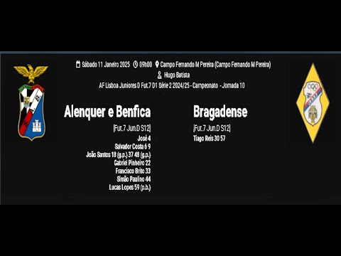ALENQUER e BENFICA_X_BRAGADENSE