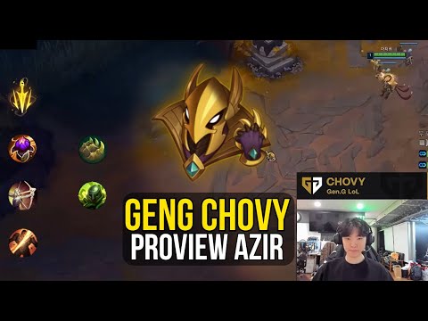 How Pressure When Laning With GENG Chovy Azir - Proview Lol