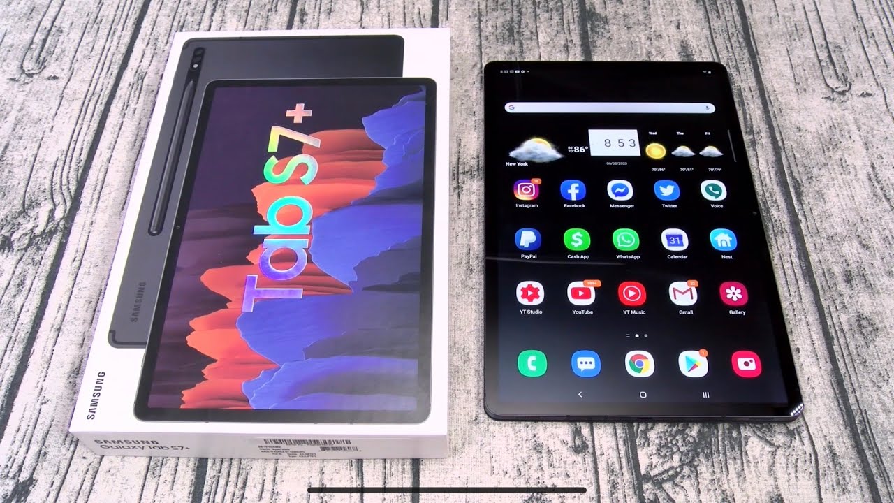 Samsung Galaxy Tab S7 Plus - Unboxing and First Impressions