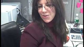 Marc and Sam Meet Their Co-Workers (Christina) @ BreakRoomLive.com