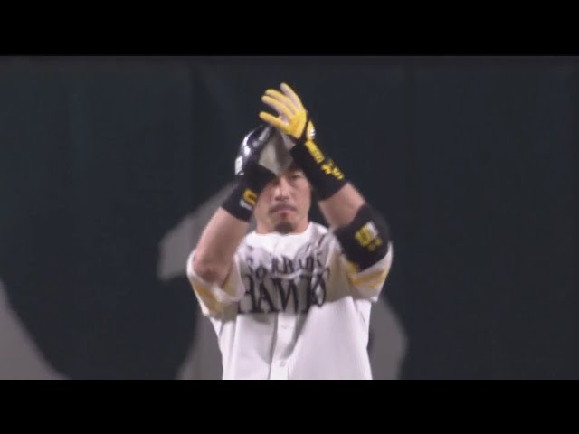 【4回裏】反撃ののろしをあげる!! ホークス・松田の2点タイムリー!! 2019/9/9 H-M