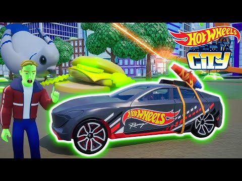 Capa de Cidade Hot Wheels Sob Ataque! Momentos Repletos de Ação!
