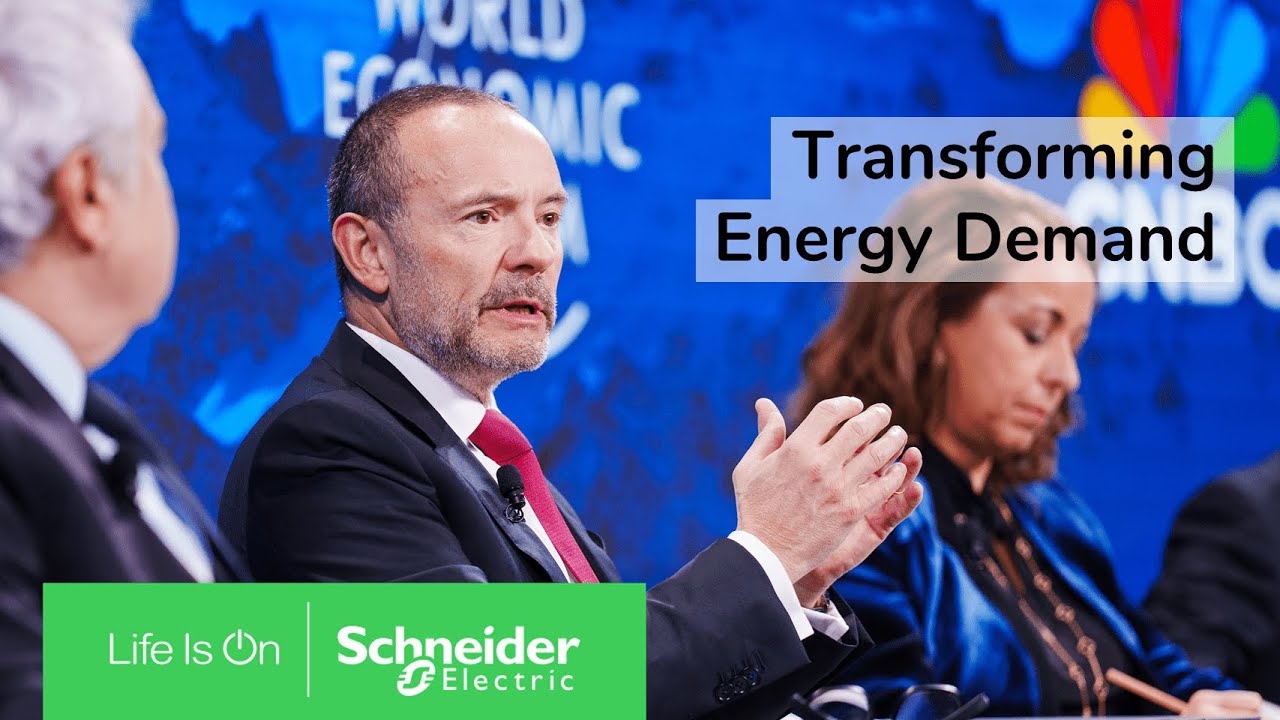 Davos 2024: Transforming Energy Demand | Schneider Electric