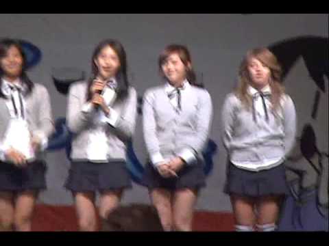 [FanCam] 070000 Girls' Generation 2007 One Festa - Into The New world + Talk + Beginning