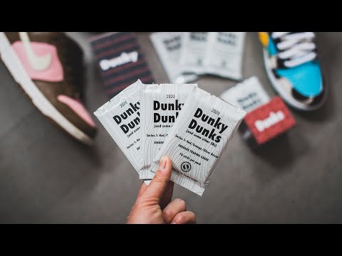 Opening Dunky Dunk Cards by The Sneaker Savant