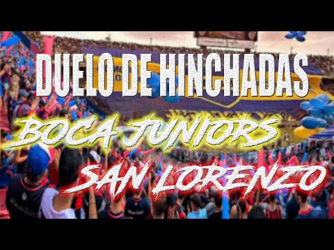 DUELO DE HINCHADAS La 12 (Boca Juniors) vs La Gloriosa Butteller (San Lorenzo)