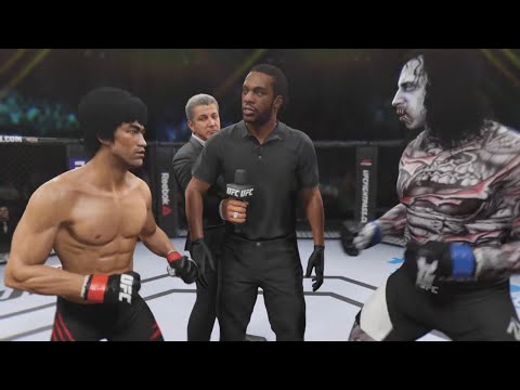 Bruce Lee vs. Scare Nun - EA Sports UFC 2 - Dragon Fights 🔥🐲