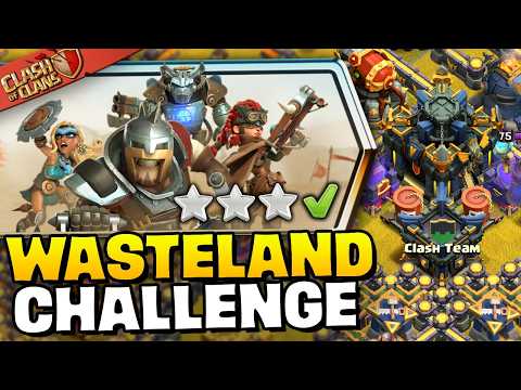 Easily 3 Star Wasteland Rumble Challenge (Clash of Clans)
